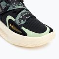 Basketbalové topánky Under Armour Flow Futr X 4 Camo black/retro green/metallic gold 7