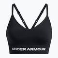 Fitness podprsenka Under Armour Vanish Seamless Low čierna/biela 4