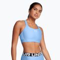 Tréningová podprsenka Under Armour HeatGear Armour High horizon blue/white