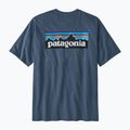 Pánske trekingové tričko Patagonia P-6 Logo Responsibili-Tee utility blue 4