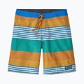 Pánske šortky Patagonia Wavefarer Boardshorts fitz stripe/pufferfish gold