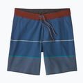 Pánske šortky Patagonia Hydropeak Boardshorts olivas stripe/utility blue 3