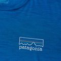 Dámske tričko Patagonia Cap Cool Merino Blend Longsleeve Graphic fitz roy strata/endless blue 5