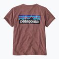 Dámske tričko Patagonia P-6 Logo Responsibili-Tee dulse mauve 2