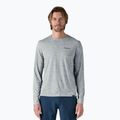 Pánske tričko Patagonia Cap Cool Daily Graphic Shirt-Waters boardshort logo abalone blue/feather grey