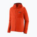 Pánska trekingová mikina Patagonia R1 Thermal Full Zip Hoody pollinator orange