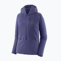 Dámska softshellová bunda Patagonia R1 Hybrid Pullover Hoody solstice purple 3