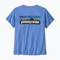 Dámske tričko Patagonia P-6 Logo Responsibili-Tee abundant blue 5