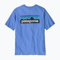 Pánske tričko Patagonia P-6 Logo Responsibili-Tee abundant blue 4