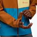 Pánska bunda do dažďa Cotopaxi Impermeo 3L Hooded Shell sienna/lake 13