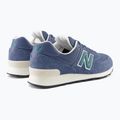 Obuv New Balance 574's V2 navy/green  12