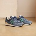 Obuv New Balance 574's V2 navy/green  15