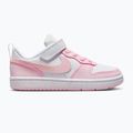 Detská obuv Nike Court Borough Low Recraft white/pink foam