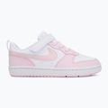 Detské topánky Nike Court Borough Low Recraft white/pink foam 2