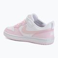 Detské topánky Nike Court Borough Low Recraft white/pink foam 3