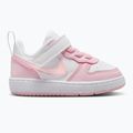 Detské topánky Nike Court Borough Low Recraft white/pink foam