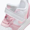 Detské topánky Nike Court Borough Low Recraft white/pink foam 6
