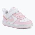 Detské topánky Nike Court Borough Low Recraft white/pink foam