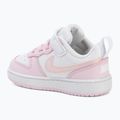 Detské topánky Nike Court Borough Low Recraft white/pink foam 3