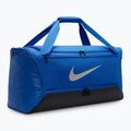 Tréningová taška Nike Brasilia 9,5 60 l game royal/čierna/metalická strieborná 4