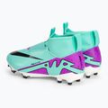 Detské kopačky Nike Jr Zoom Mercurial Superfly 9 Academy FG/MG hyper turquoise/black/ white/fuchsia dream 3
