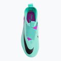 Detské kopačky Nike Jr Zoom Mercurial Superfly 9 Academy FG/MG hyper turquoise/black/ white/fuchsia dream 6