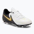 Detské kopačky Nike Phantom GX II Club FG/MG Junior white/metallic gold coin/black