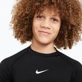 Detské tričko longsleeve Nike Pro Dri-Fit black/white 4