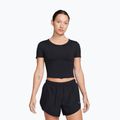 Dámske tréningové tričko Nike One Fitted Dri-Fit Cropped Top black