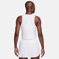 Dámske tréningové tričko Nike One Classic Dri-Fit Cropped Tank white 3