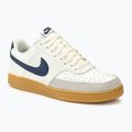 Pánska obuv Nike Court Vision Low sail / gum light brown / light iron ore / midnight navy