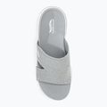 Dámske šľapky SKECHERS Go Walk Arch Fit Joyful gray 5