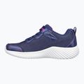 SKECHERS Bounder Girly Groove detská tréningová obuv navy 13