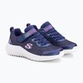 SKECHERS Bounder Girly Groove detská tréningová obuv navy 4