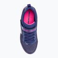 SKECHERS Bounder Girly Groove detská tréningová obuv navy 6