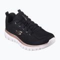 Dámské boty SKECHERS Graceful Get Connected black/gold 8