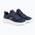 Dámske topánky SKECHERS Go Walk Flex Caley navy/white/coral 5