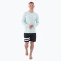 Pánske tričko Hurley Everyday Hybrid Upf brown kelp s dlhým rukávom 2