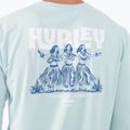 Pánske tričko Hurley Everyday Hybrid Upf brown kelp s dlhým rukávom 6