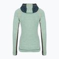 Dámska termo mikina Thermal Merino Base Layer 1/2 Zip Hoodie Boxed twilight/arctic green 2