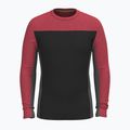 Pánsky termoaktívny longsleeve Smartwool Classic Thermal Merino Base Layer Colorblock Crew black 3