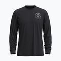 Pánsky Longsleeve Smartwool Longsleeve Bear Stare Graphic čierny