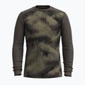 Pánska termoaktívna mikina Smartwool Merino 250 Baselayer Crew Boxed north woods foggy pines 3