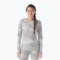 Dámsky termoaktívny longsleeve Smartwool Merino 250 Baselayer Crew Boxed light gray foggy pines