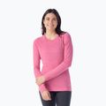 Dámsky termoaktívny longsleeve Smartwool Merino 250 Baselayer Crew Boxed garden pink heather