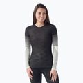 Dámska termoakčná mikina Smartwool Intraknit Thermal Merino Base Layer Pattern Crew black