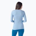 Dámska termoakčná mikina Smartwool Intraknit Thermal Merino Baselayer Crew serene blue/white 2
