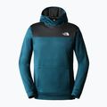 Pánska mikina The North Face Reaxion Fleece P/O Hoodie midnight petrol dark heather 4