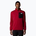 Pánska mikina The North Face Crest FZ garnet red/black