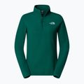 Dámska mikina The North Face 100 Glacier 1/4 Zip evergreen